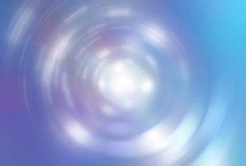 Circle background illustration digital. Elegant blue disco movement.