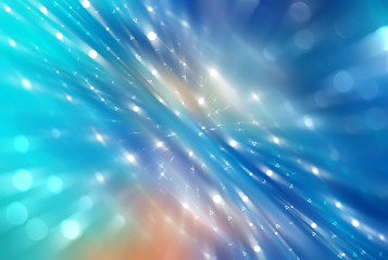 Abstract blue background. Explosion star. illustration digital.
