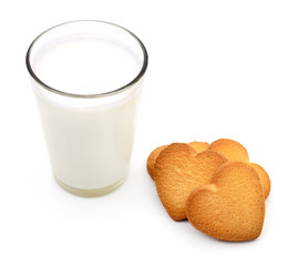 Cookies and milk.