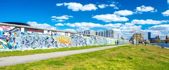 Papier Peint photo Berlin Mur de Berlin en Allemagne