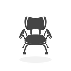 Chair Icon. Vector logo on white background