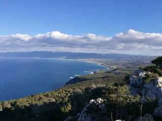 Fototapeta na wymiar View of Akamas peninsula