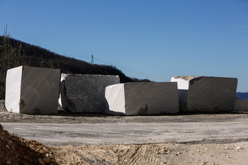 Italien, Toscana, Carrara, Marmorbruch, Steinbruch, Marmorarbeiter, Bergbau, 