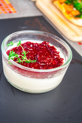 Panna Cotta dessert