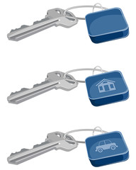 Three keys set