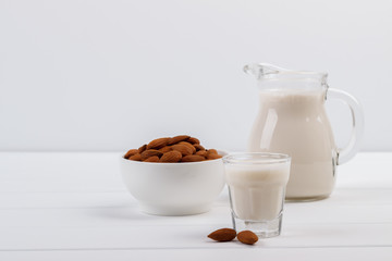 Healthy almond milk
