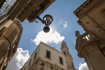 Guardando in alto a Lecce - salento Italia