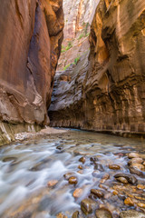 Zion Narrows Wall Street