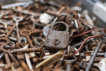 Rusty Padlock