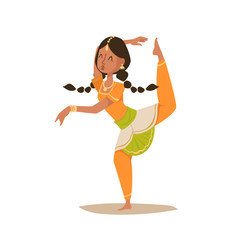 Indian woman dancing vector isolated dancers silhouette icons people India dance show party movie, cinema cartoon beauty girl sari illustration
