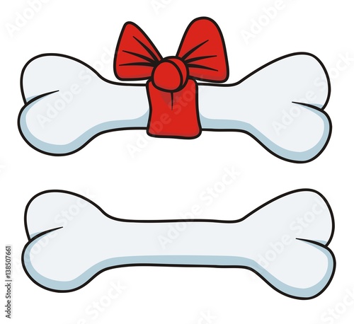 Картинка для детей косточка для собачки