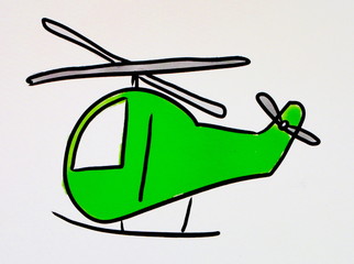 Hubschrauber - Helikopter © Katharina