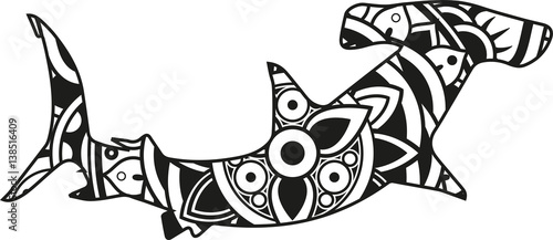 Free Free 239 Shark Mandala Svg Free SVG PNG EPS DXF File