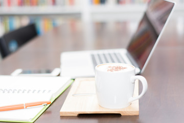 coffee with working