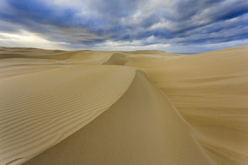 Fototapeta na wymiar Sand Dune CLoud Sky