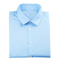 New man shirt on white background