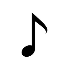 Music note symbol icon vector illustration graphic design