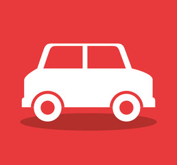 car vehicle auto icon vector illustration design