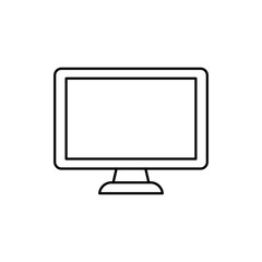 Modern smart tv icon vector illustration graphic design