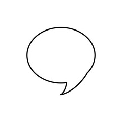 Chat bubble speakbox icon vector illustration graphic design