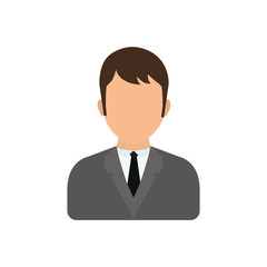 Young man profile icon vector illustration graphic design