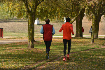 deportistas entrenando