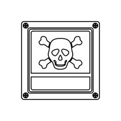danger and warning sign icon vector illustration graphic design