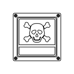 danger and warning sign icon vector illustration graphic design