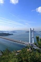 Seto Ohashi Bridge and Islands