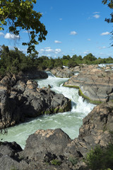 Beautiful waterfall in Laos