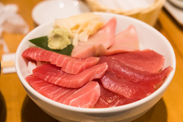 Tuna bowl from the market!