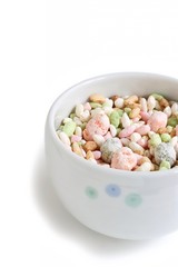 Japanese Sweet Rice Snack for Doll's Festival