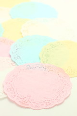 背景　レースペーパー