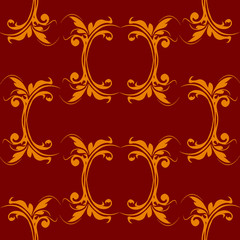 Seamless background with interesting abstract patterns