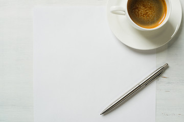 Coffee cup for fresh idea