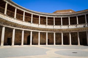 Fototapeta premium The part of Alhambra, Granada, Spain