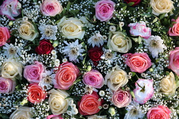 Blumen nach Beerdigung 