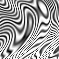 abstract halftone waves. vector background for design