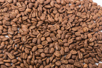 roasted coffee beans, can be used as a background