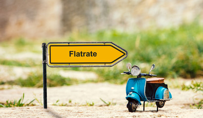 Schild 131 - Flatrate