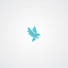 Fototapeta premium Flying Bird Logo abstract design vector template