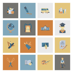 School and Education Icons