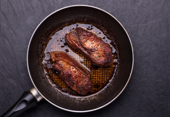 baked pork meat