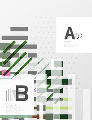 Colorful stripes abstract background