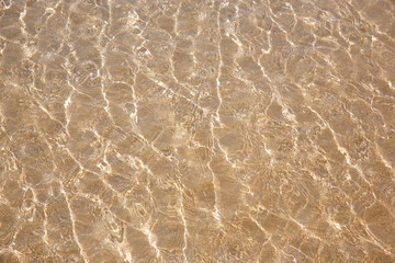 Fototapeta na wymiar Pure clear water of the Andaman Sea coast. Thailand.