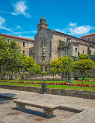 Fototapeta premium Old town of Pontevedra