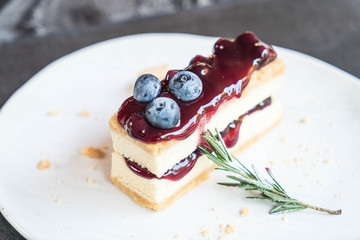 blueberry cheese cake