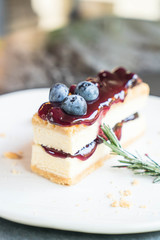 blueberry cheese cake