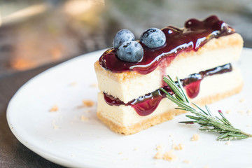 blueberry cheese cake