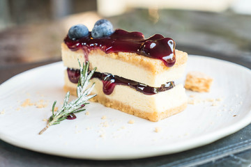 blueberry cheese cake